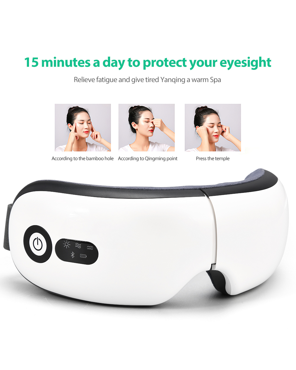 Smart Airbag Vibration Eye Massager Eye Care Instrument front-5